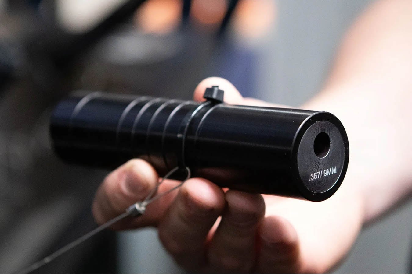 INLAND 1910 Offset 30 Caliber Suppressor